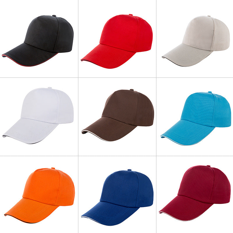 Peaked Customized Children's Student Sunshade Baseball Hat Peaked Customized Children's Student Sunshade Baseball Hat